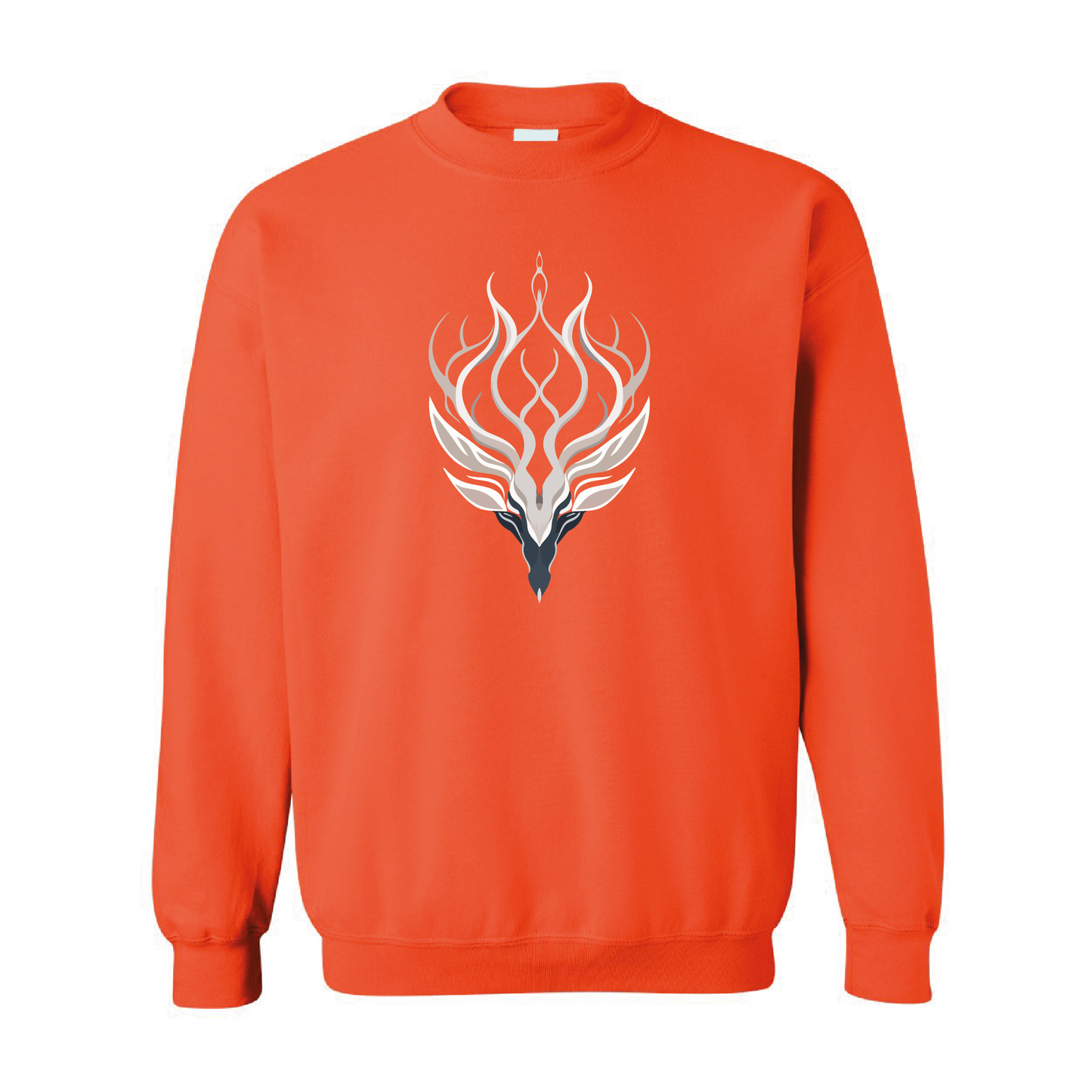 Bull Spirit Graphic Crewneck Sweatshirt | 20 Colors