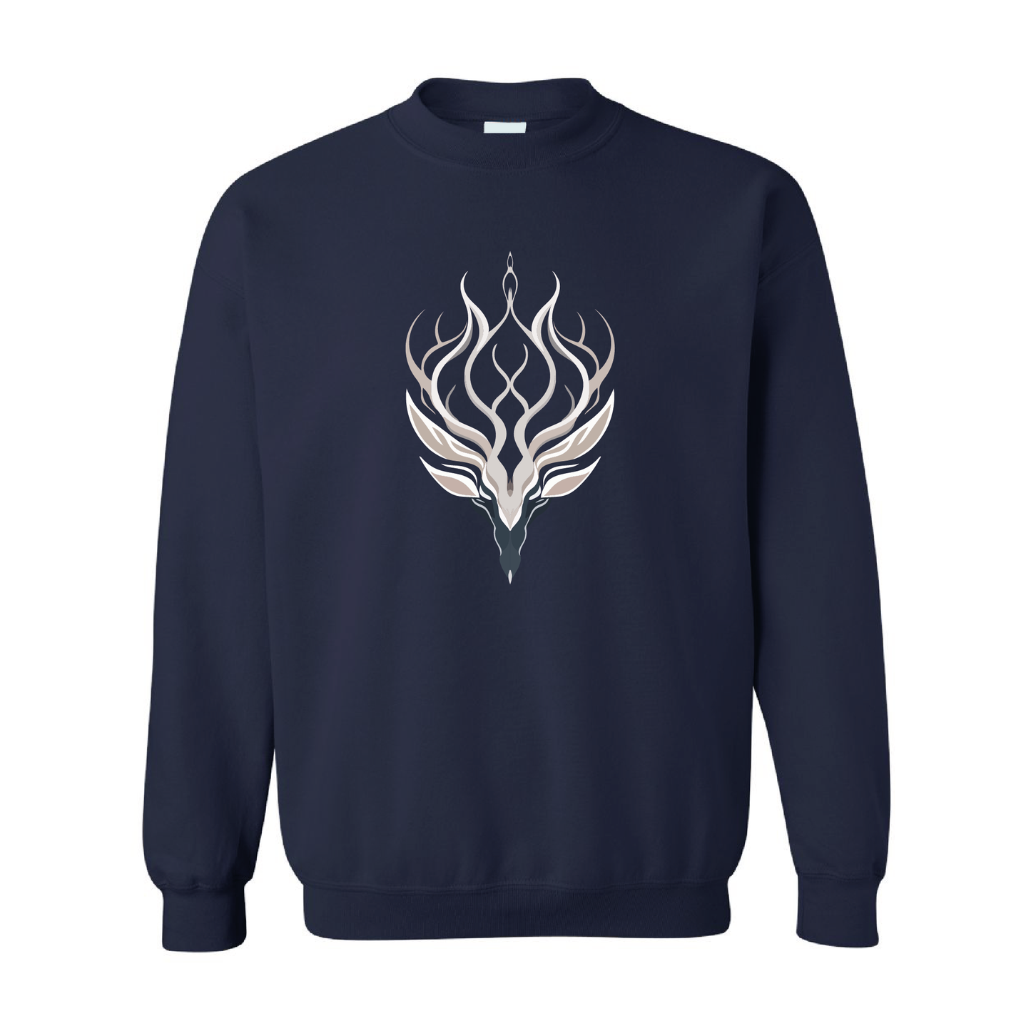 Bull Spirit Graphic Crewneck Sweatshirt | 20 Colors