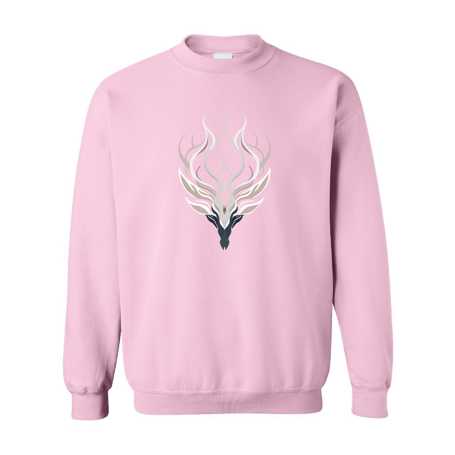 Bull Spirit Graphic Crewneck Sweatshirt | 20 Colors