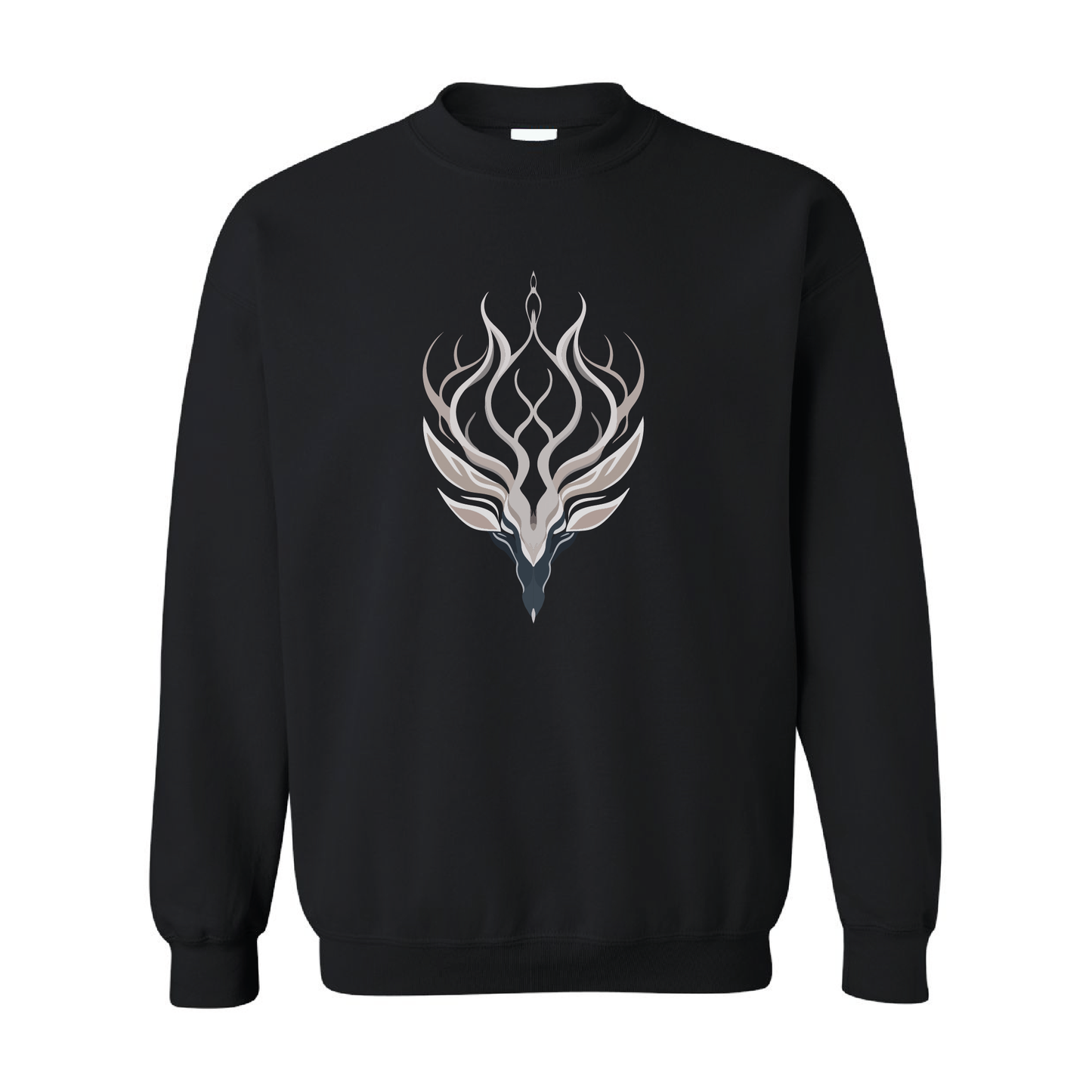 Bull Spirit Graphic Crewneck Sweatshirt | 20 Colors