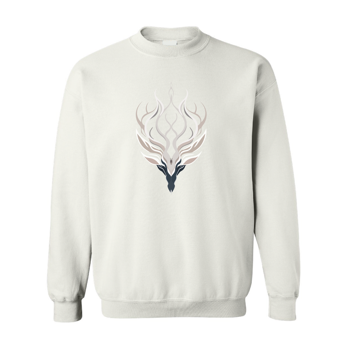 Bull Spirit Graphic Crewneck Sweatshirt | 20 Colors