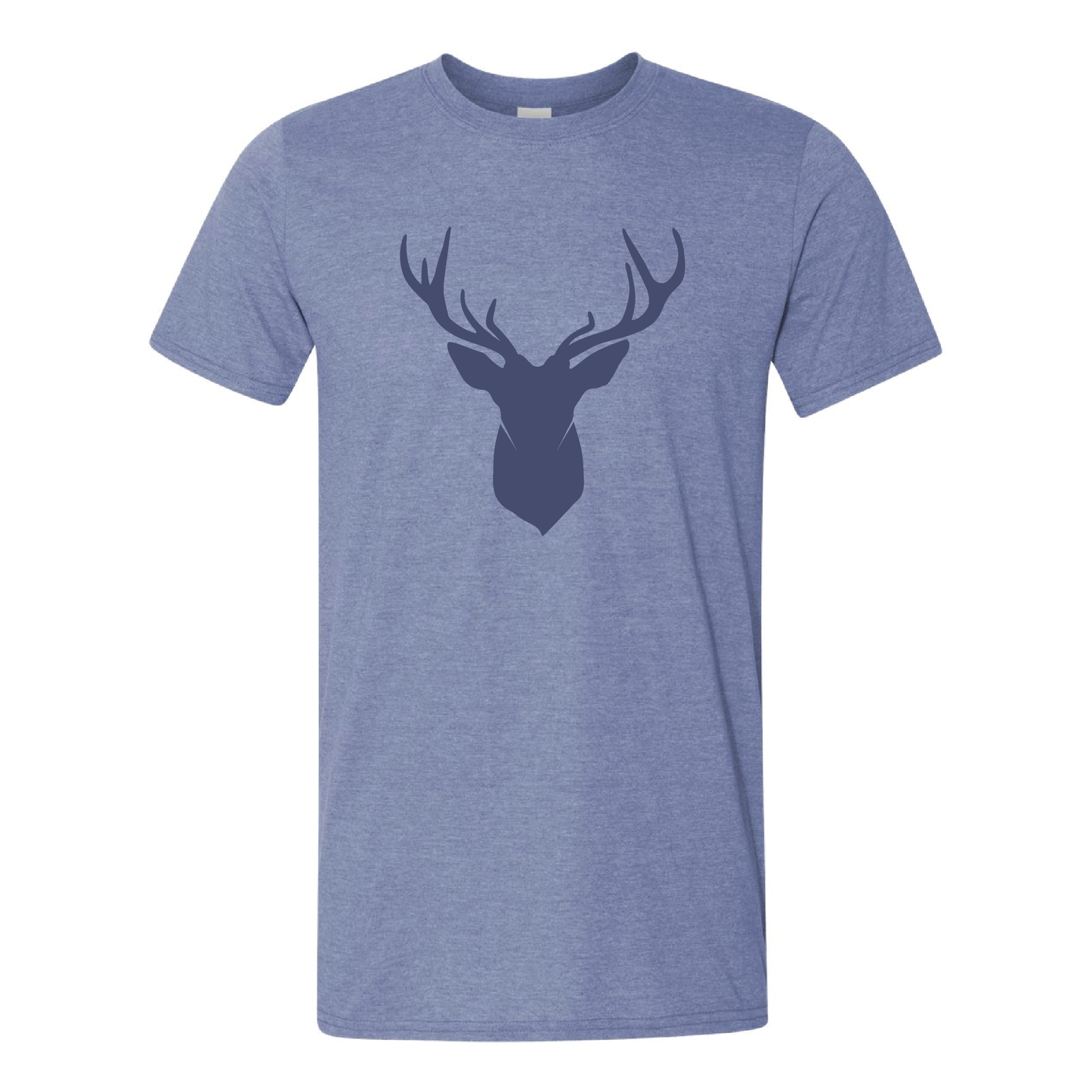 Minimal Canada Deer Graphic | Tone-On-Tone T-shirt | 20 Colors