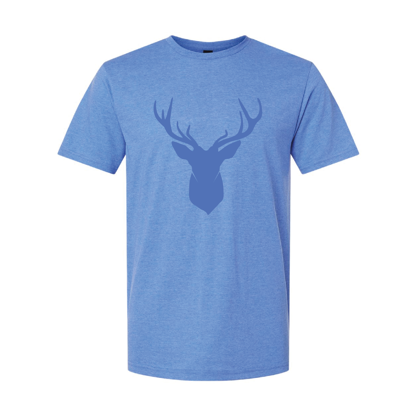 Minimal Canada Deer Graphic | Tone-On-Tone T-shirt | 20 Colors